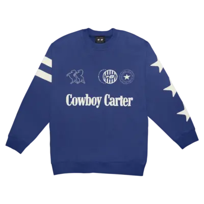 COWBOY CARTER FLEECE CREWNECK
