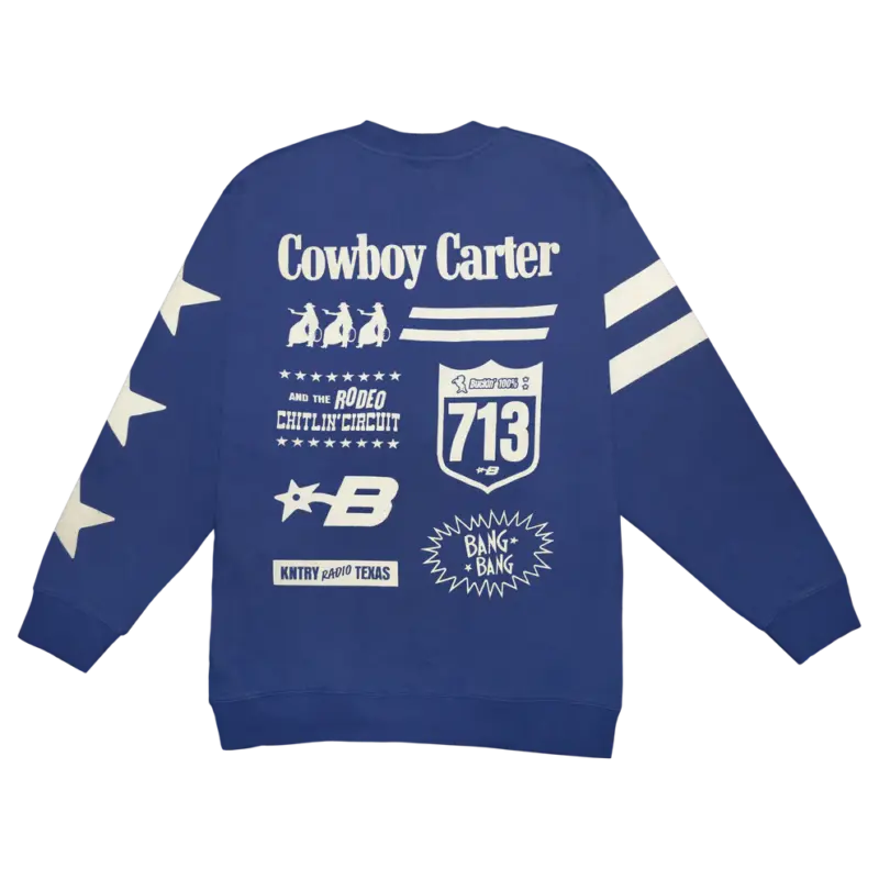 COWBOY CARTER FLEECE CREWNECK Back