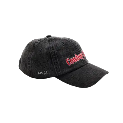 COWBOY CARTER GREY DENIM CAP 1