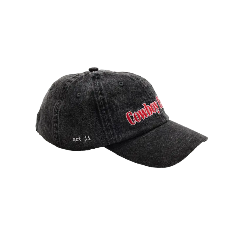 COWBOY CARTER GREY DENIM CAP 1