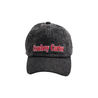 COWBOY CARTER GREY DENIM CAP