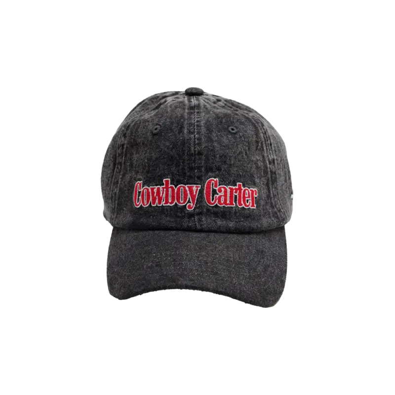 COWBOY CARTER GREY DENIM CAP
