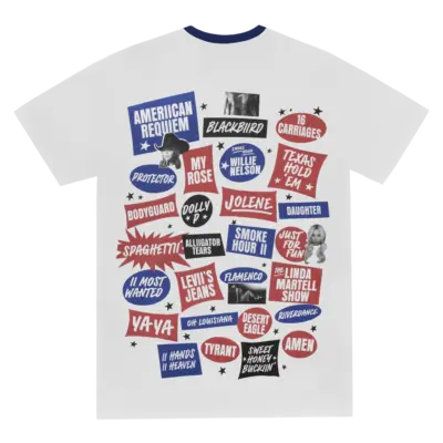 COWBOY CARTER SHORT SLEEVE RINGER TEE Back