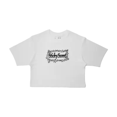 STICKY SWEET SHORT SLEEVE CROP TEE