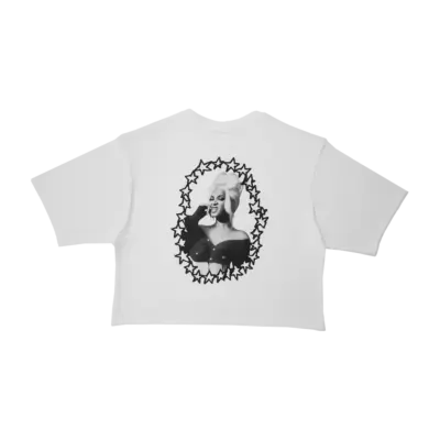 STICKY SWEET SHORT SLEEVE CROP TEE Back