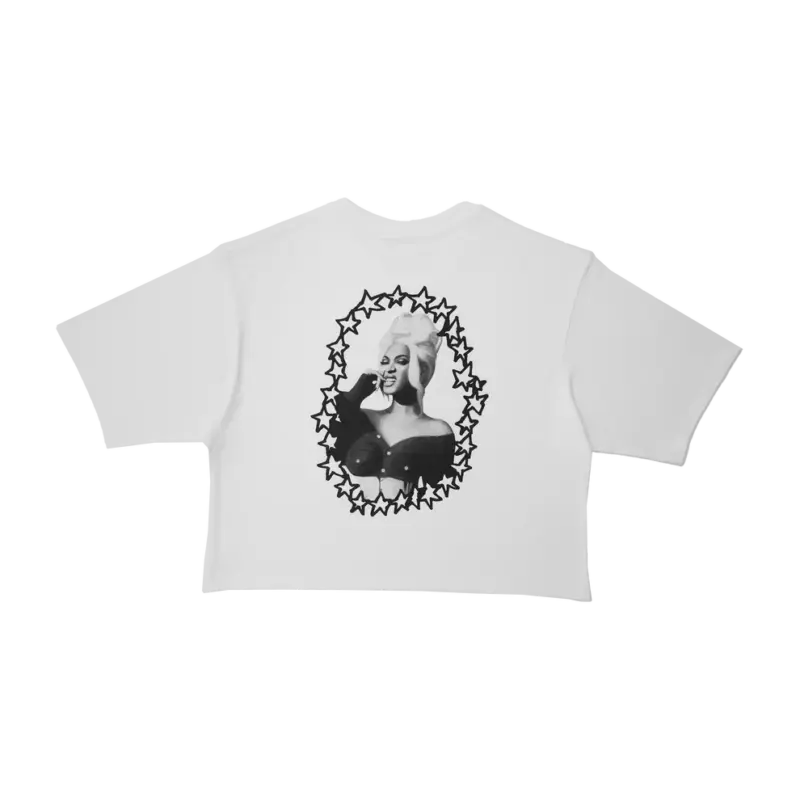 STICKY SWEET SHORT SLEEVE CROP TEE Back
