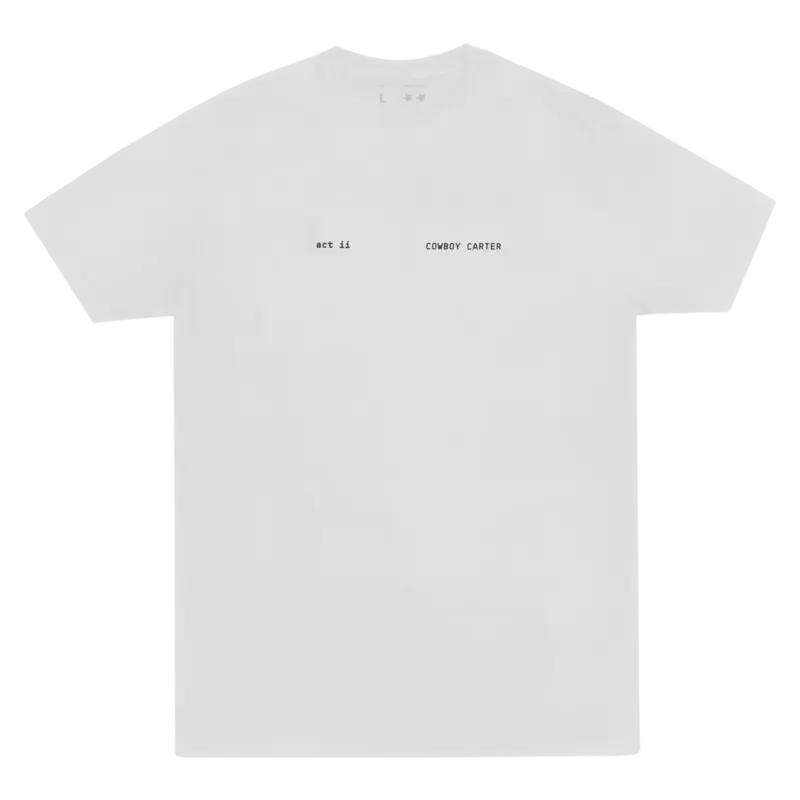 act ii SHORT SLEEVE TEE