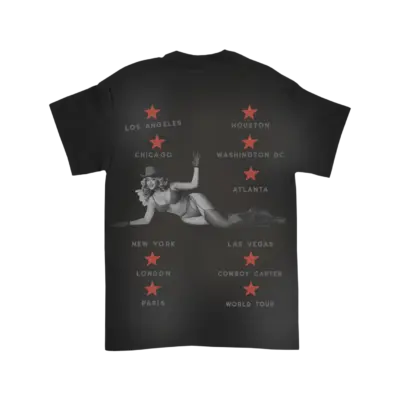 AMEN TOUR TEE - BLACK back