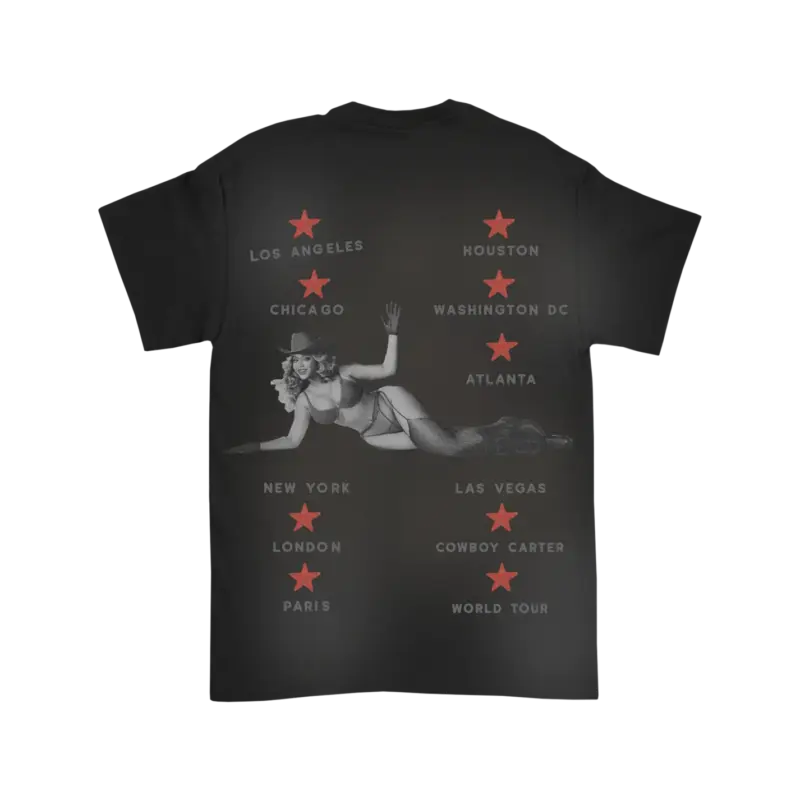 AMEN TOUR TEE - BLACK back