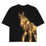 GOLD REINDEER TEE
