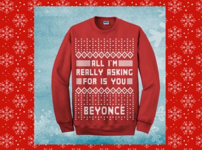 Beyonce Christmas Jumper