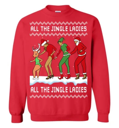 Beyonce Christmas Jumper All The Jingle Ladies